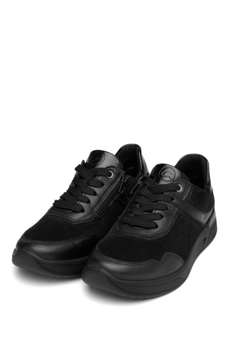 52602 Ara Shoes Vienna Kadın Ayakkabı 3.5-7.5 01 CLUBCALF,VELOUR-STRETCH-S,NUVO SCHWARZ
