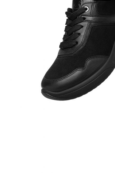52602 Ara Shoes Vienna Kadın Ayakkabı 3.5-7.5 01 CLUBCALF,VELOUR-STRETCH-S,NUVO SCHWARZ