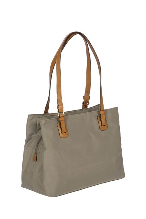 5282 Bric's X-Bag Omuz Çantası 32x25x15 cm Dove Gri / Dove Grey