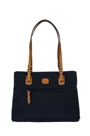 5282 Bric's X-Bag Omuz Çantası 32x25x15 cm Lacivert / Ocean Blue