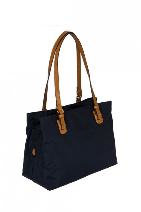 5282 Bric's X-Bag Omuz Çantası 32x25x15 cm Lacivert / Ocean Blue