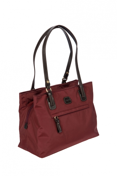5282 Bric's X-Bag Omuz Çantası 32x25x15 cm Bordo / Bordeaux