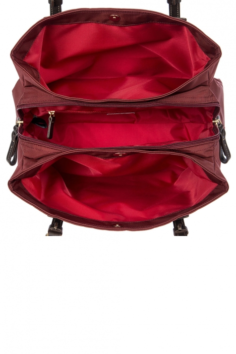 5282 Bric's X-Bag Omuz Çantası 32x25x15 cm Bordo / Bordeaux