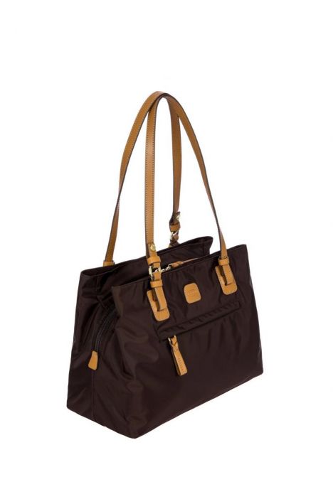 5282 Bric's X-Bag Omuz Çantası 32x25x15 cm MOCCA - KAHVE TONU
