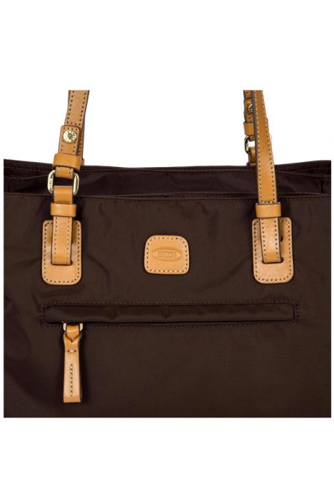 5282 Bric's X-Bag Omuz Çantası 32x25x15 cm MOCCA - KAHVE TONU