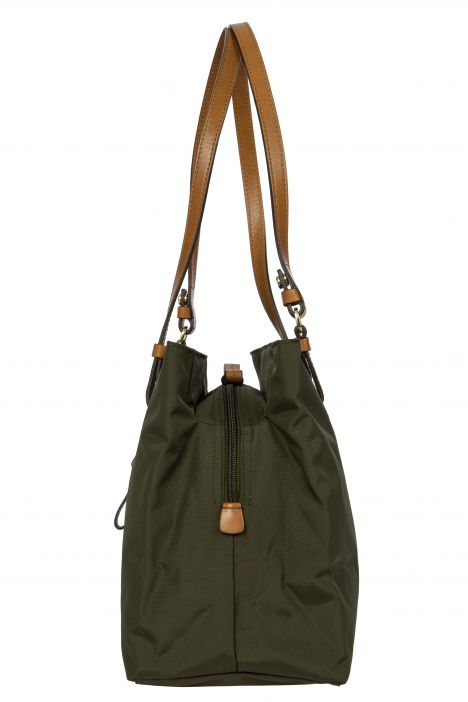 5282 Bric's X-Bag Omuz Çantası 32x25x15 cm Olive - 078