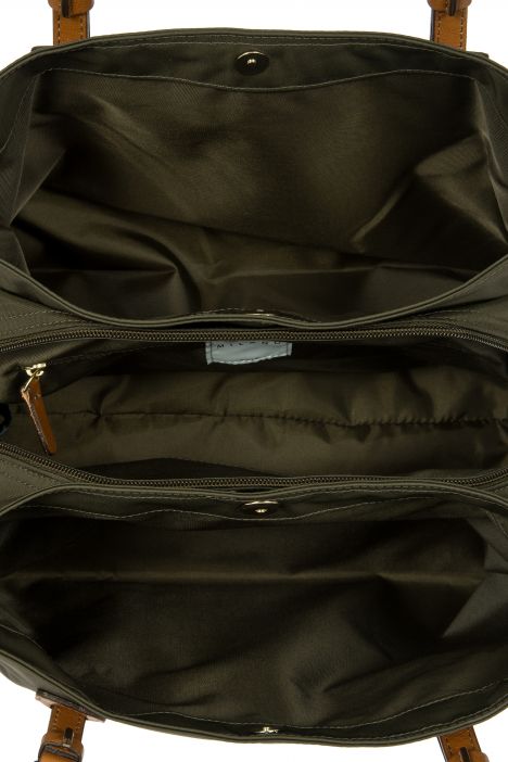 5282 Bric's X-Bag Omuz Çantası 32x25x15 cm Olive - 078