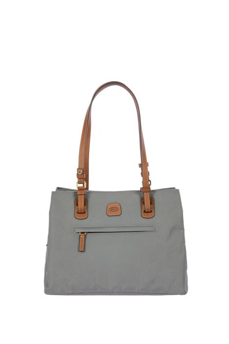 5282 Bric's X-Bag M Boy Omuz Çantası 32x25x15 cm Grey/Cloud - 517