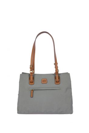 5282 Bric's X-Bag M Boy Omuz Çantası 32x25x15 cm Grey/Cloud - 517