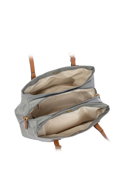 5282 Bric's X-Bag M Boy Omuz Çantası 32x25x15 cm Grey/Cloud - 517