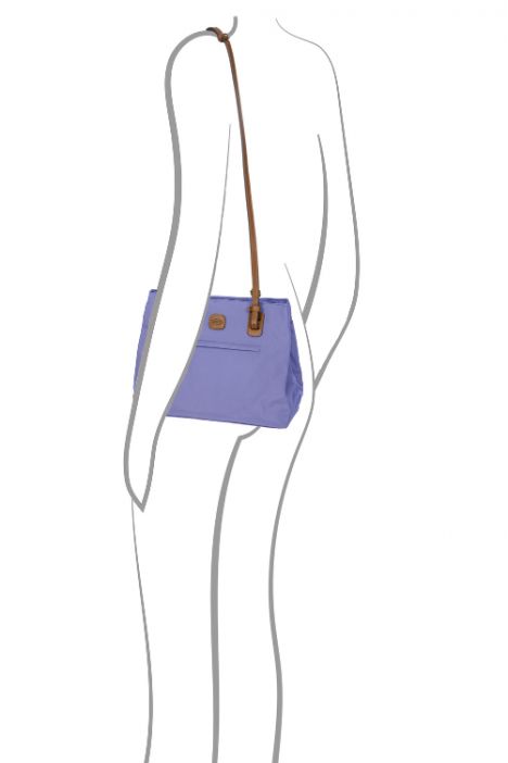 5282 Bric's X-Bag Omuz Çantası 32x25x15 cm Lila / Violet - 195