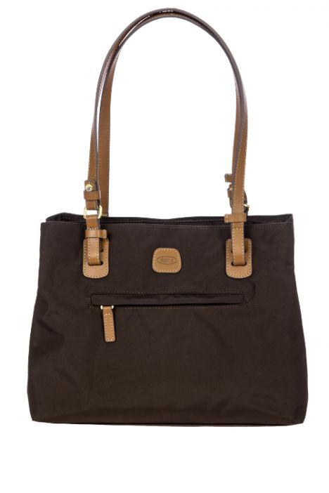 5282 Bric's X-Bag Omuz Çantası 32x25x15 cm Kahve/Brown - 086