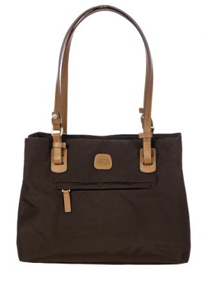 5282 Bric's X-Bag Omuz Çantası 32x25x15 cm Kahve/Brown - 086