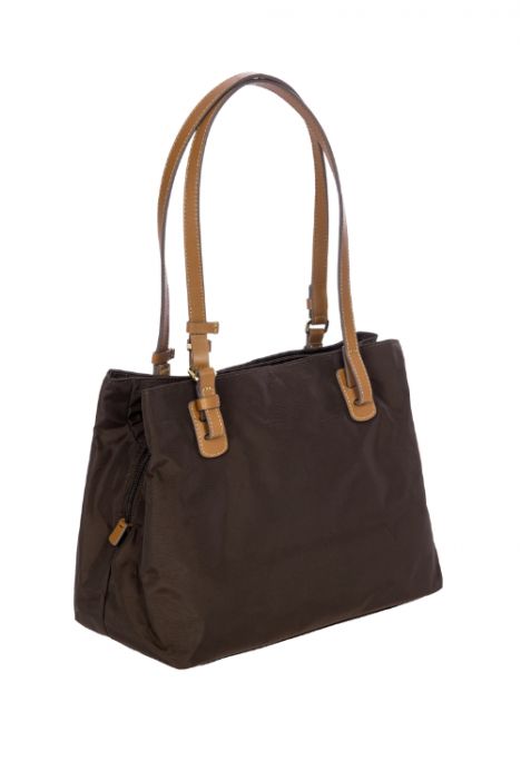 5282 Bric's X-Bag Omuz Çantası 32x25x15 cm Kahve/Brown - 086