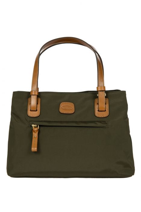 5283 Bric's X-Bag Omuz Çantası 27x21x13cm Yeşil / Olive