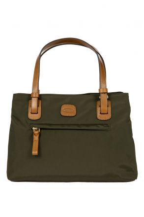 5283 Bric's X-Bag Omuz Çantası 27x21x13cm Yeşil / Olive