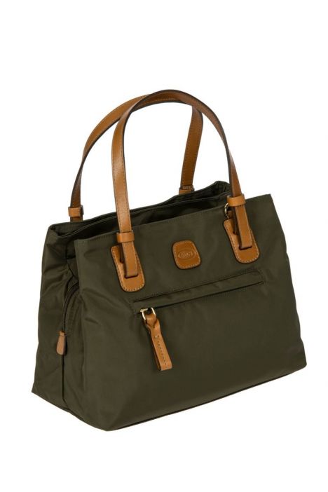 5283 Bric's X-Bag Omuz Çantası 27x21x13cm Yeşil / Olive