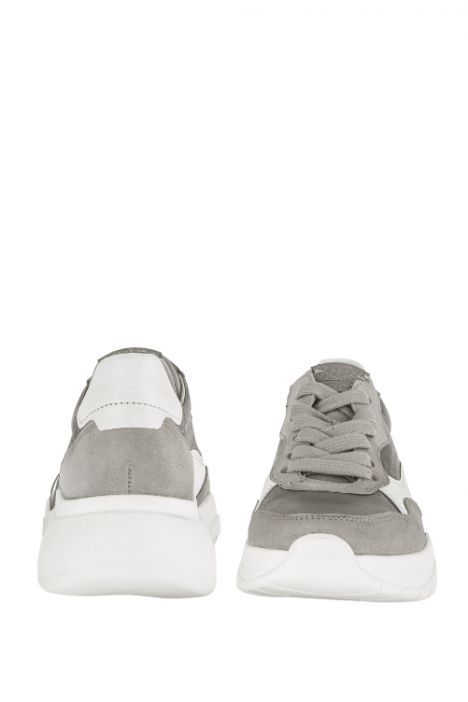 53451 Gabor Kadın Leopar Detaylı Sneaker Ayakkabı 4.0-7.5 12 Samtch./City/Nappa, visone/fucile/latte