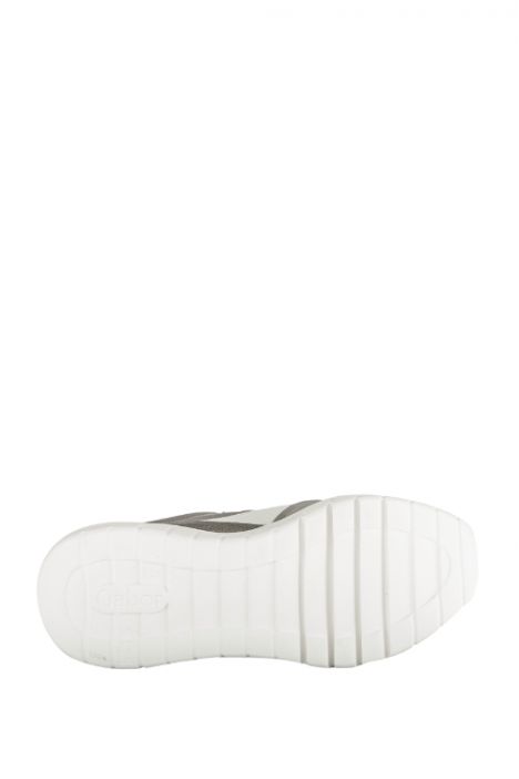 53451 Gabor Kadın Leopar Detaylı Sneaker Ayakkabı 4.0-7.5 12 Samtch./City/Nappa, visone/fucile/latte