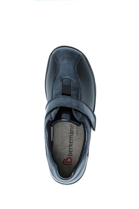 5351 Berkemann Susanna Kadın Velkrolu Anatomik Ayakkabı 3.0-8.5 Grau/Lackleder/Stretch - 647G
