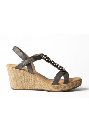 53802 Ara Shoes Kadın Sandalet 36-41 SCHWARZ - 01S