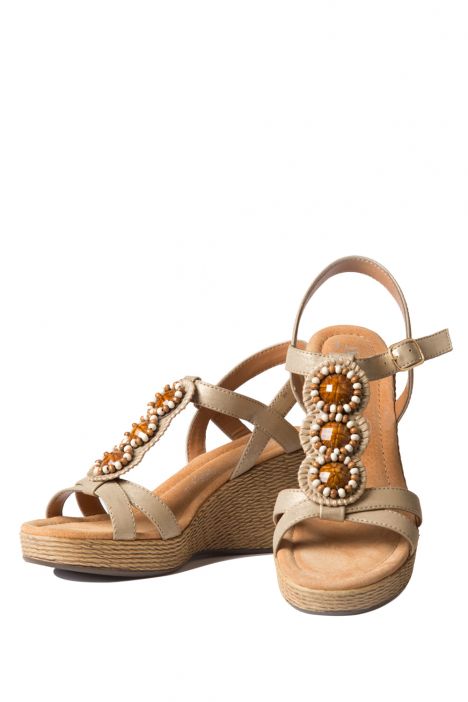 53802 Ara Shoes Kadın Sandalet 36-41 PLATIN - 05P