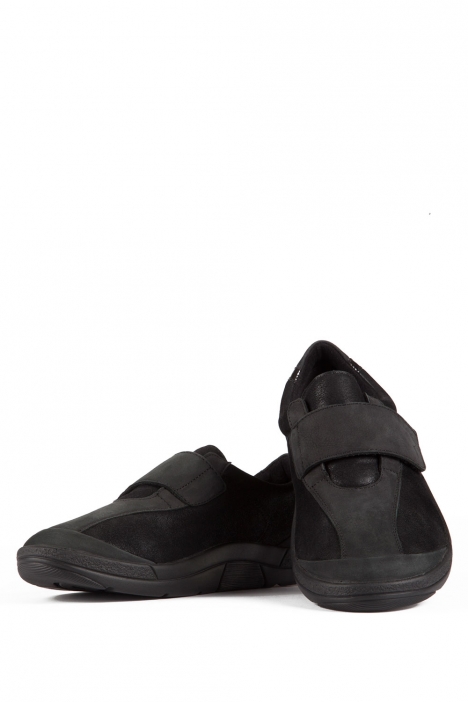5403 Berkemann Kadın Anatomik Ayakkabı 3-8,5 Schwarz-Nubuk/Lack - B-919