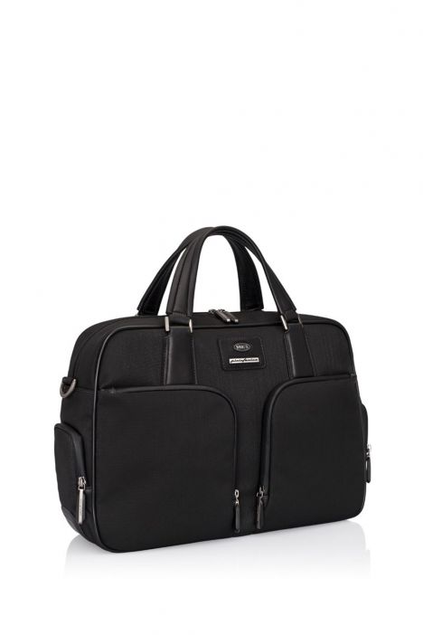 5412 Bric's Pininfarina Evrak Çantası 39x26x12 cm Siyah / Black