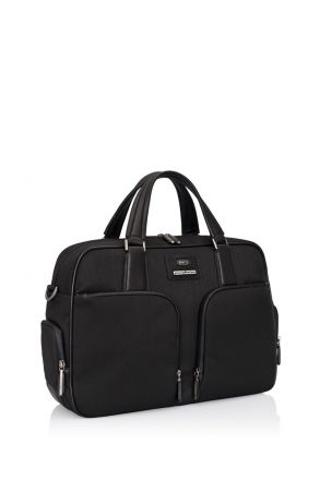 5412 Bric's Pininfarina Evrak Çantası 39x26x12 cm Siyah / Black