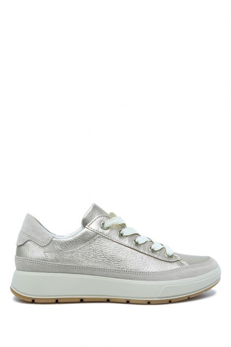 54311 Ara Shoes Roma Kadın Deri Ayakkabı 4.0-7.0 SHELL, PLATIN - 11