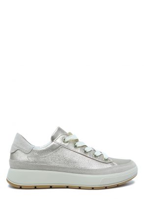 54311 Ara Shoes Roma Kadın Deri Ayakkabı 4.0-7.0 SHELL, PLATIN - 11