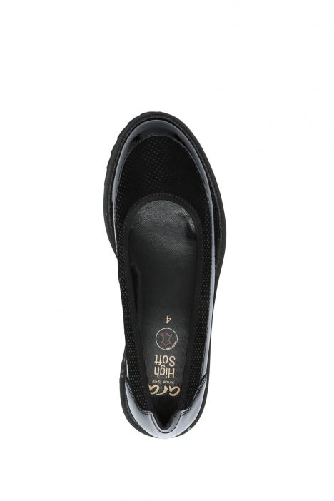 54350 Ara Shoes Kent Kadın Rugan Deri Anatomik Ayakkabı 3.5-7.5 SCHWARZ - 10