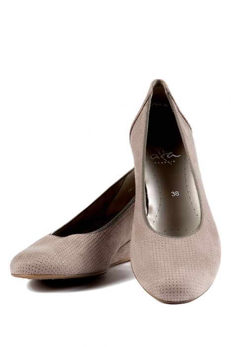 54380 Ara Shoes Kadın Dolgu Topuk Süet Ayakkabı 36-41 RAUCH,PUNTI - 88RP