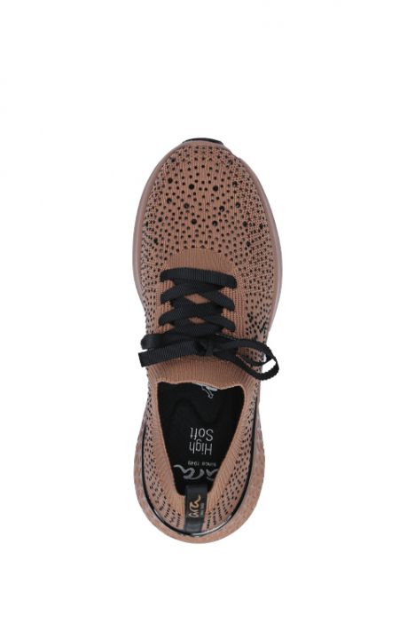54510 Ara Shoes Kadın Taşlı Spor Ayakkabı 36-41 TEXTİLE, BEIGE - 17TB