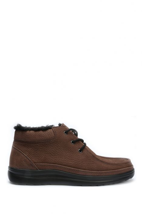 5502 Berkemann Jan Erkek Bağcıklı Anatomik Bot 6.5-11.0 Earth Brown - Embossed Nubuck - 758