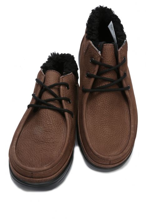 5502 Berkemann Jan Erkek Bağcıklı Anatomik Bot 6.5-11.0 Earth Brown - Embossed Nubuck - 758