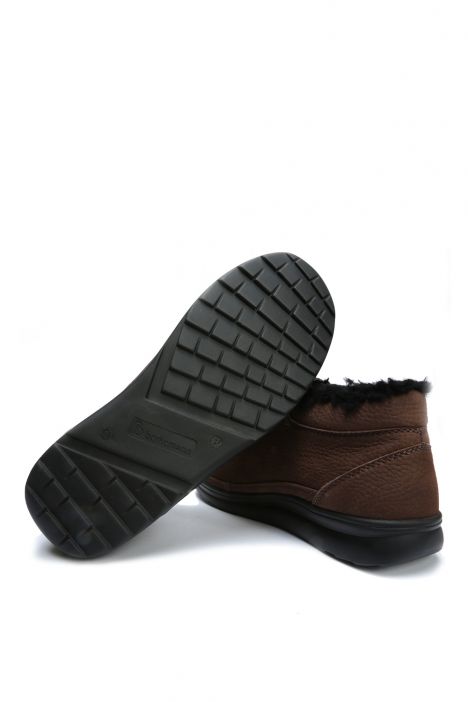 5502 Berkemann Jan Erkek Bağcıklı Anatomik Bot 6.5-11.0 Earth Brown - Embossed Nubuck - 758
