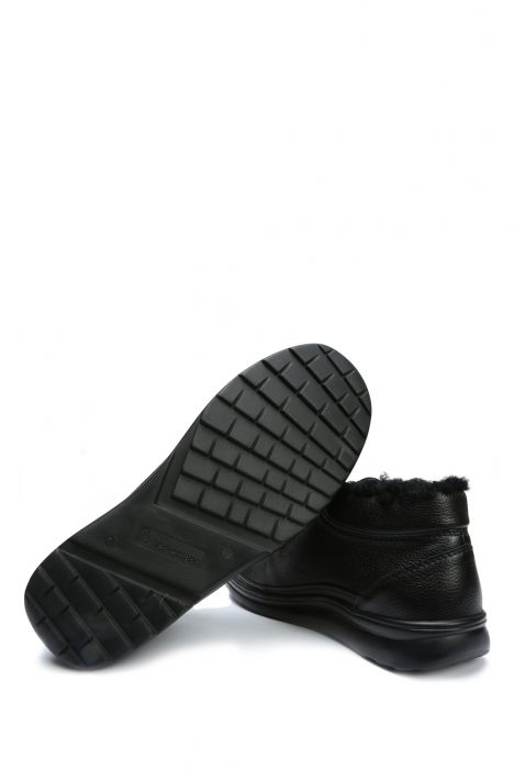 5502 Berkemann Jan Erkek Bağcıklı Anatomik Bot 6.5-11.0 Domino Black - Leather - 886