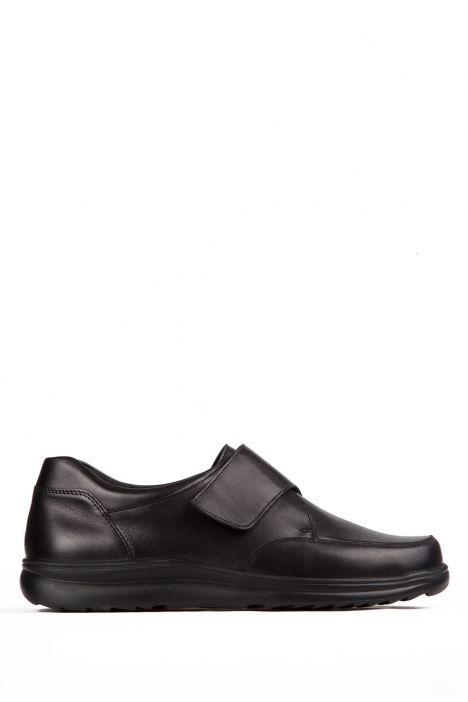 5505 Berkemann Daniel Erkek Velkrolu Anatomik Ayakkabı 6.0-12.0 Schwarz Leder/Strc. - 906