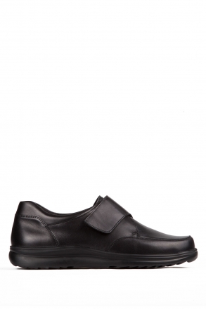 5505 Berkemann Daniel Erkek Velkrolu Anatomik Ayakkabı 6.0-12.0 Schwarz Leder/Strc. - 906