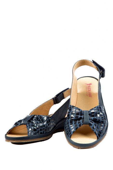 5519 Flex&Go Kadın Sandalet 35-42 Lacivert / Navy Blue