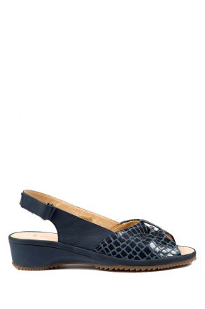 5519 Flex&Go Kadın Sandalet 35-42 Lacivert / Navy Blue