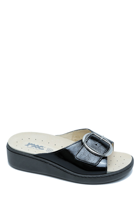 557260 Imac Dayana Kadın Tokalı Anatomik Terlik 36-41 Siyah Rugan/Nero 4200/011