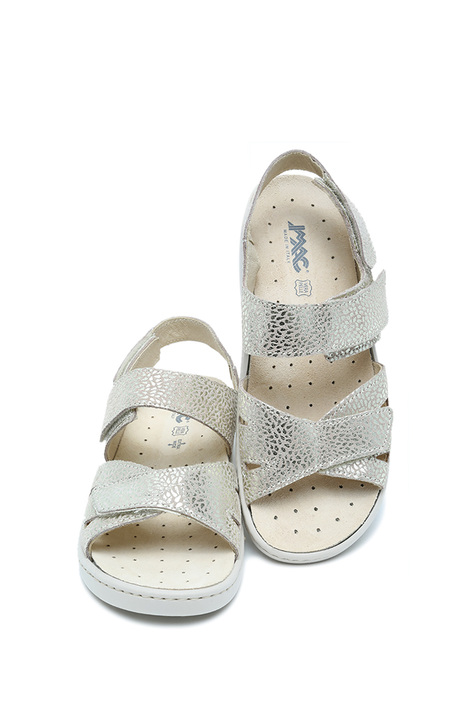 557280 Imac Dayana Kadın Anatomik Sandalet 36-41 Bej/Platino 97316/013 Beige-Scam