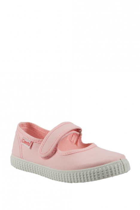 56000 Kifidis Cienta Çocuk Keten Ayakkabı 22-30 Pembe / Pink