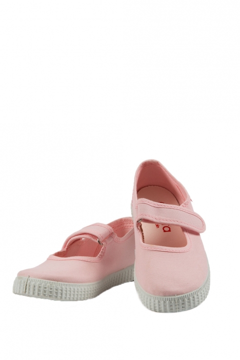 56000 Kifidis Cienta Çocuk Keten Ayakkabı 22-30 Pembe / Pink