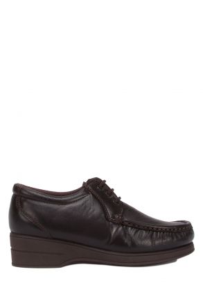 5602 Pinoso's Kadın Ayakkabı 35-42 Kahverengi / Brown