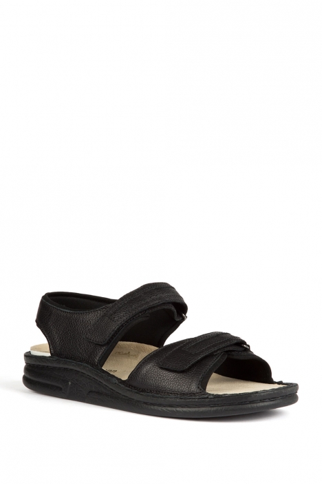 5617 Berkemann Erkek Anatomik Sandalet 39-46 Schwarz Soft Sportnappa - 908