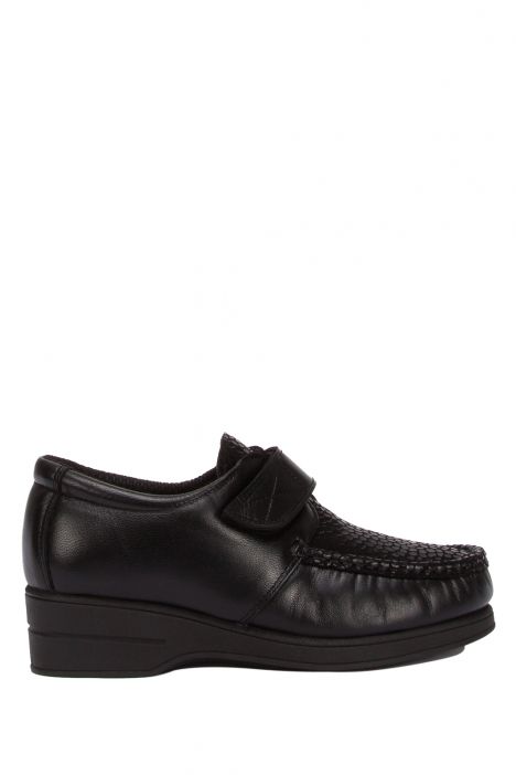 5627 Pinoso's Kadın Ayakkabı 35-42 Siyah Krokodil / Black Croco
