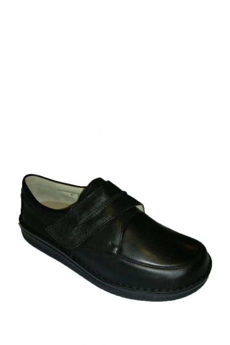 5638 Berkemann Erkek Anatomik Deri  Ayakkabı 39-47 Schwarz Leder/Strc. - 906